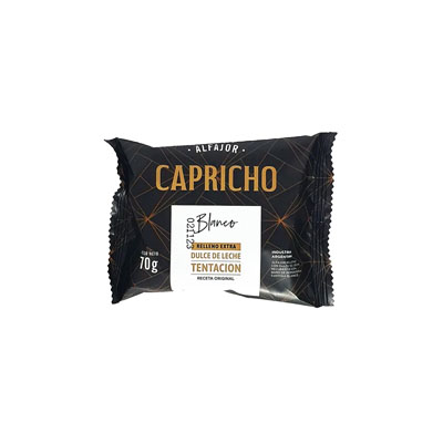 ALFAJOR CAPRICHO BLANCO