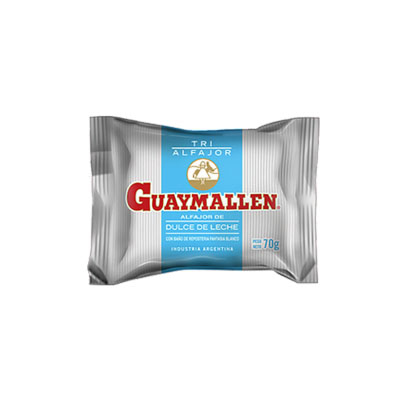 ALFAJOR GUAYMALLEN TRIPLE BLANCO