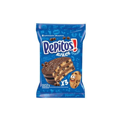 ALFAJOR TRIPLE PEPITOS