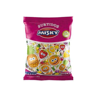 CARAMELO MASTICABLE MISKY 800G