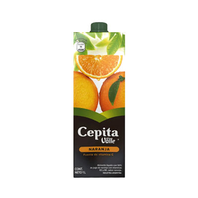 CEPITA BOTELLA 1L DURAZNO