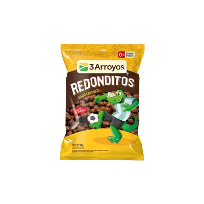 CEREAL REDONDITOS DE CHOCOLATE 3 ARROYOS 210G