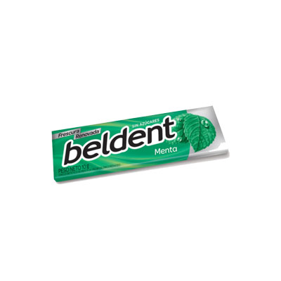 CHICLE BELDENT MENTA (VERDE)