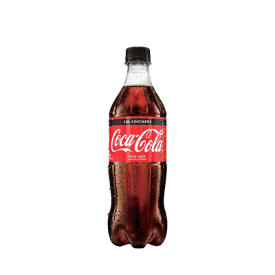 COCA COLA 500ML X6 ZERO