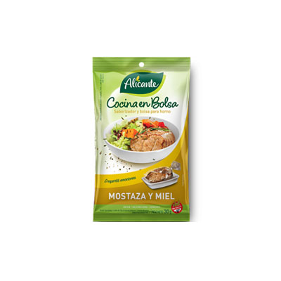 COCINA EN BOLSA ALICANTE 30G MOSTAZA