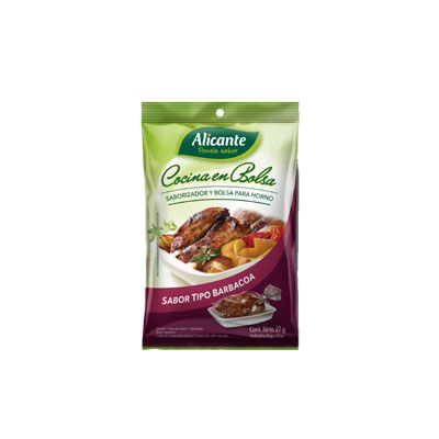 COCINA EN BOLSA ALICANTE 27G BARBACOA