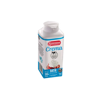 CREMA DE LECHE LA SERENISIMA 200ML BATIR
