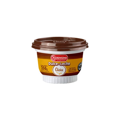 DULCE DE LECHE LA SERENISIMA 250G CLASICO