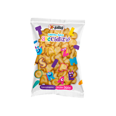 GALL. SOLITAS 300G ABECEDARIO