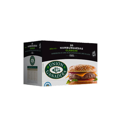 HAMBURGUESA UNION GANADERA 83G X36U