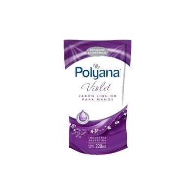 JABON LIQUIDO POLYANA 220 VIOLETA