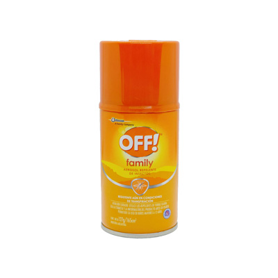 REPELENTE OFF AEROSOL 165cc
