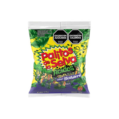 PALITOS DE LA SELVA 480G BLUEBERRY ACIDO