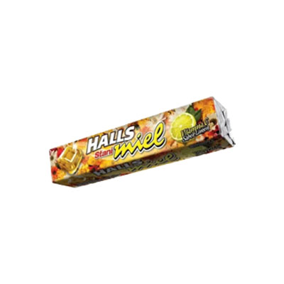 PASTILLAS HALLS MIEL LIMON