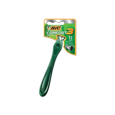 PRESTOBARBA BIC CONFORT (VERDE) 3 FILOS