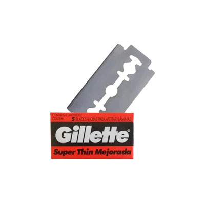 REPUESTO GILLETTE MATCH ROJA X 5 NAVAJAS (BARBERIA)
