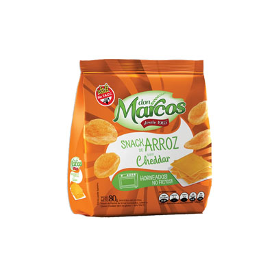 SNACKS DE ARROZ DON MARCOS CHEDDAR