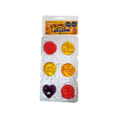 TEMBLEKE X6 EMOTICONES CON STICKERS
