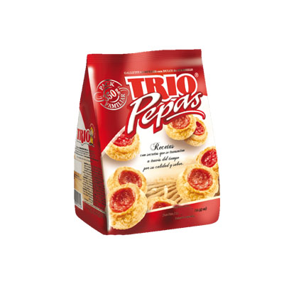 TRIO PEPAS 500G MEMBRILLO