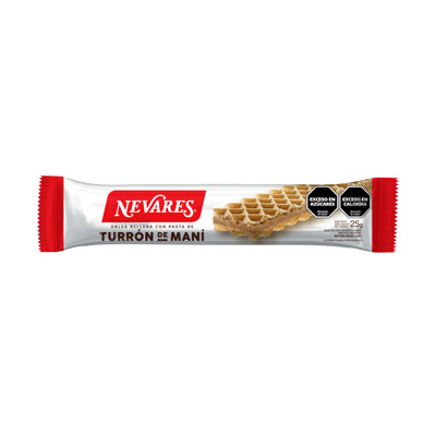 TURRON NEVARES CON PASTA DE MANI